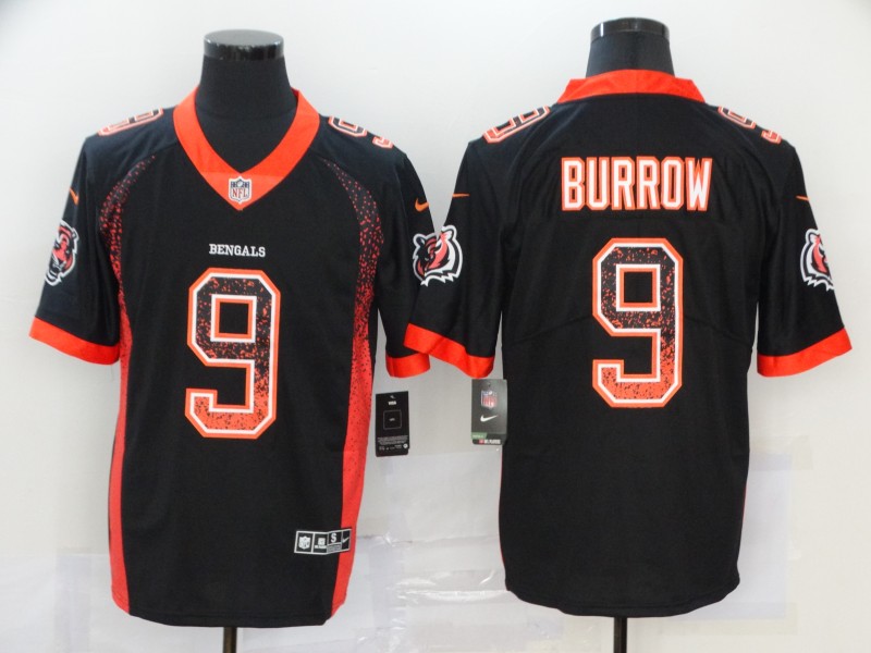 Men's Cincinnati Bengals Joe Burrow #9 Alternate Jersey Men's Cincinnati Bengals Joe Burrow #9 Alternate Jersey